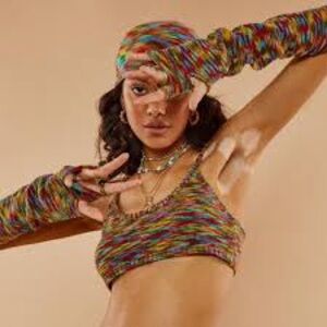 NWT Jaded London Spacedye Knitted Crop Top with Matching Sleeves, Size 6